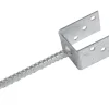 Stolpebærer galvaniseret U75 x 60 x 300 mm