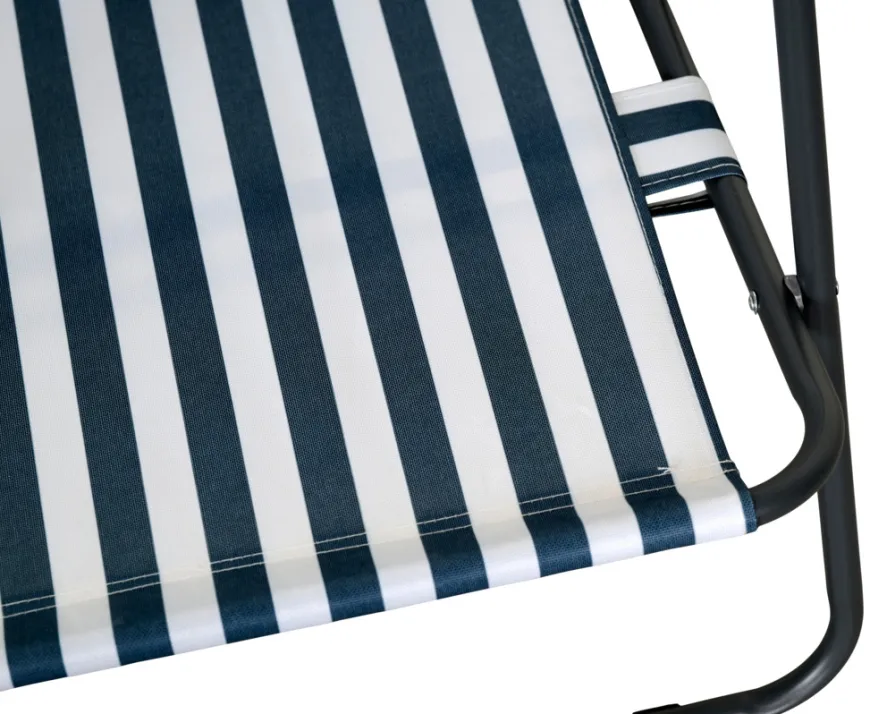 Strandstol Albany i metal og polyester - Sunlife®
