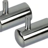 TARGET® håndklædekrog m/tap krom 2 stk.