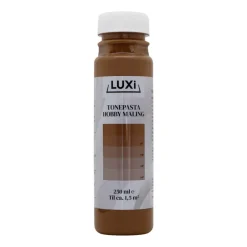 Tonepasta nøddebrun 0,25 liter - LUXI®