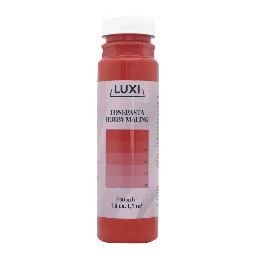 Tonepasta rød 0,25 liter - LUXI®