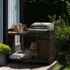 Tralle grillbord sort 123 x 57,5 x 93 cm