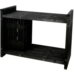 Tralle grillbord sort 123 x 57,5 x 93 cm