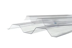 Trapezplade glasklar profil 76/18 111,9 x 310 cm