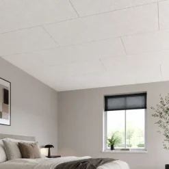 Træbeton K5 hvid 600 x 1200 mm