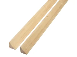 Trekantliste træ 45 x 45 x 3000 mm