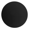 Træknop Ø135 mm sort