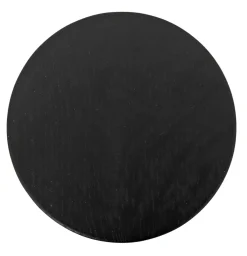 Træknop Ø115 mm sort