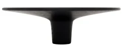 Træknop Ø155 mm sort