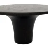 Træknop Ø95 mm sort