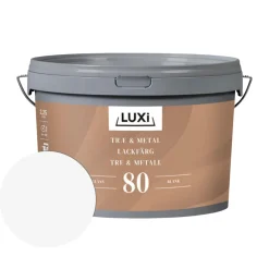 Træ & Metal 80 hvid 2,25 liter - LUXI®