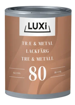 Træ & Metal 80 sort 0,75 liter - LUXI®