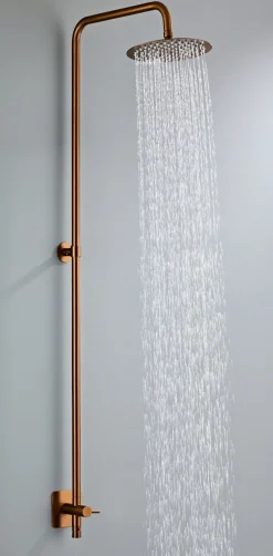 Udebruser kobberfinish t/koldt vand Ø20 cm