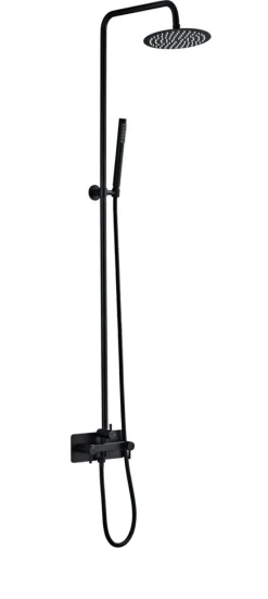 Udebruser sort kold/varm Ø20 cm
