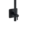 Udebruser sort t/koldt vand Ø20 cm