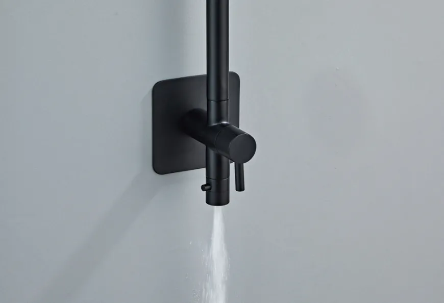 Udebruser sort t/koldt vand Ø20 cm