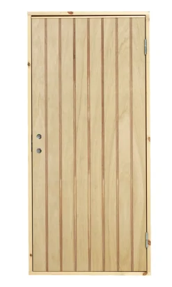 Udhusdør højrehængt 94,8 x 205 cm