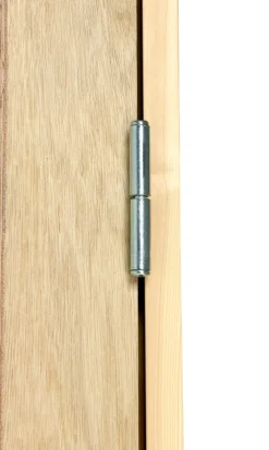 Udhusdør m/rude højrehængt 94,8 x 205 cm