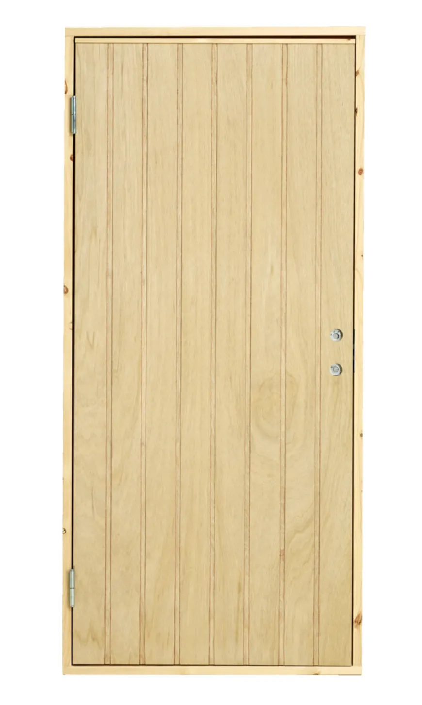 Udhusdør venstrehængt 94,8 x 205 cm