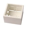 Underlag t/afbryder hvid 1-modul - Elworks