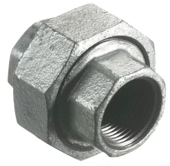 Union galvaniseret 3/4" - muffe/muffe