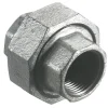 Union galvaniseret 1/2" - muffe/muffe