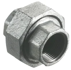 Union galvaniseret 1/2" - muffe/muffe