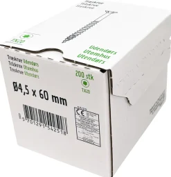 Universalskrue Basic 4,5 x 60 mm 200 stk.
