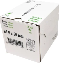 Universalskrue Basic 4,0 x 50 mm 170 stk.