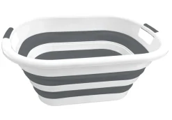 Vasketøjskurv foldbar 40 liter - Sunlife®