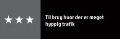 Wash&Clean smudsmåtte sort 80 x 120 cm