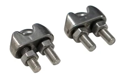 Wireklamme 5 mm 2 stk.